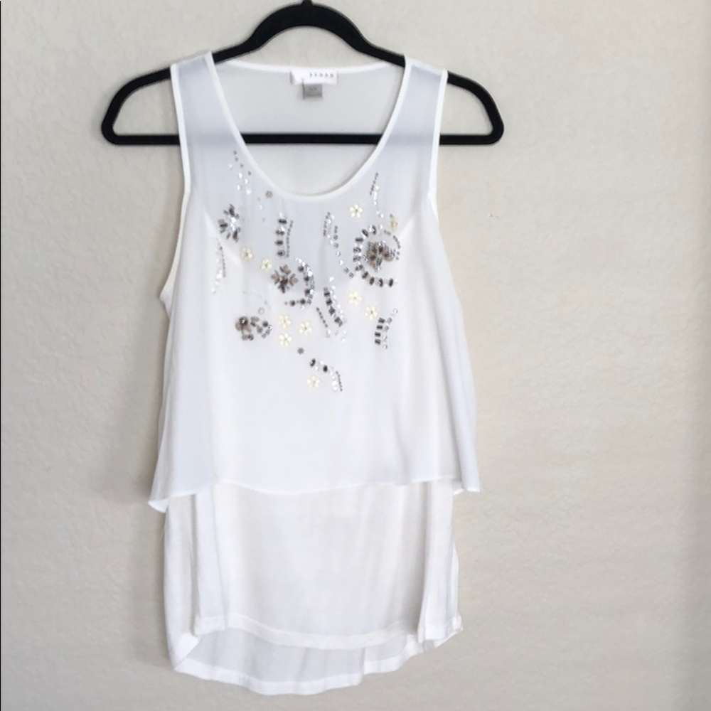 Off White sleeveless top